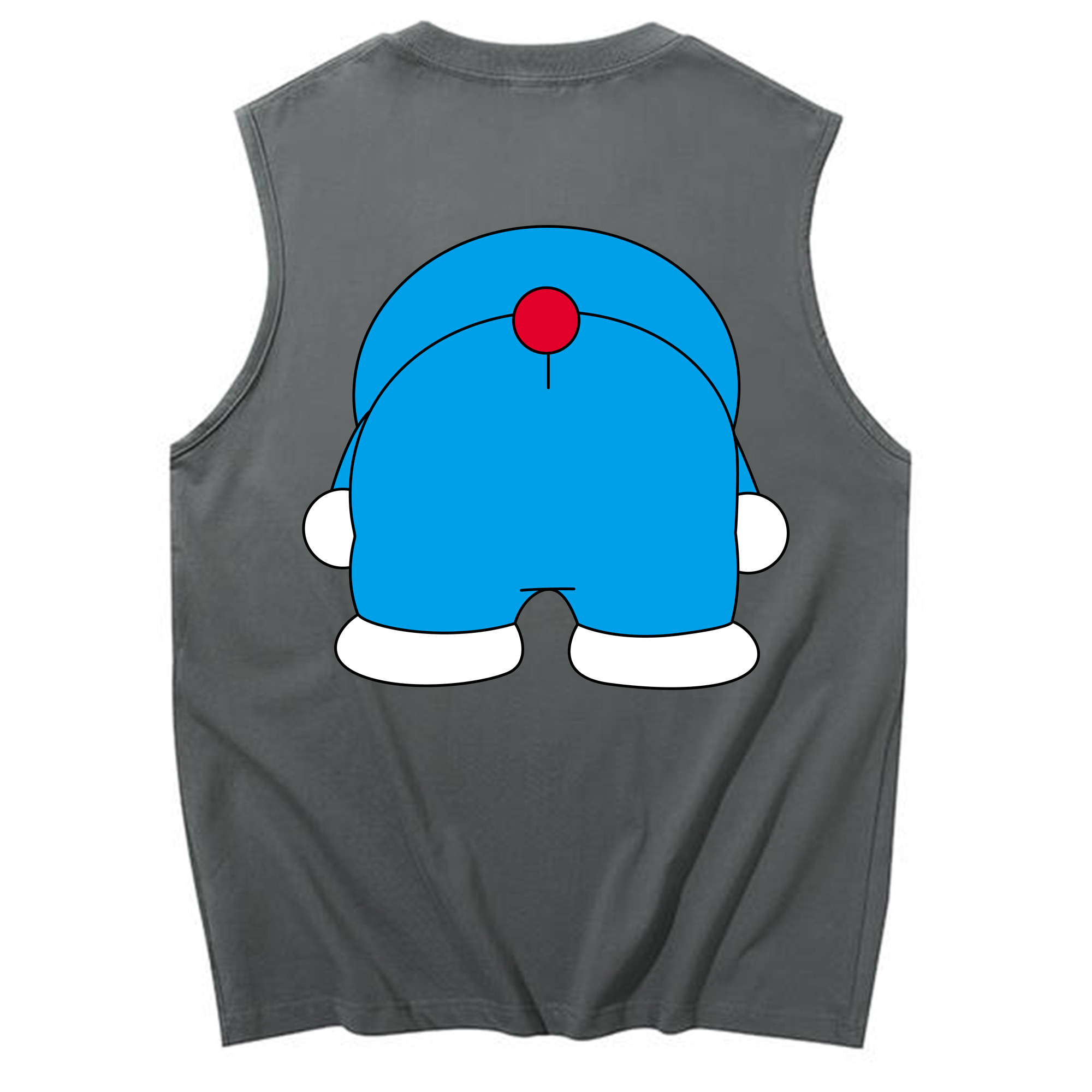 （画像用） ドラえもん Doraemon コットン100％タンクトップ（背面プリント）